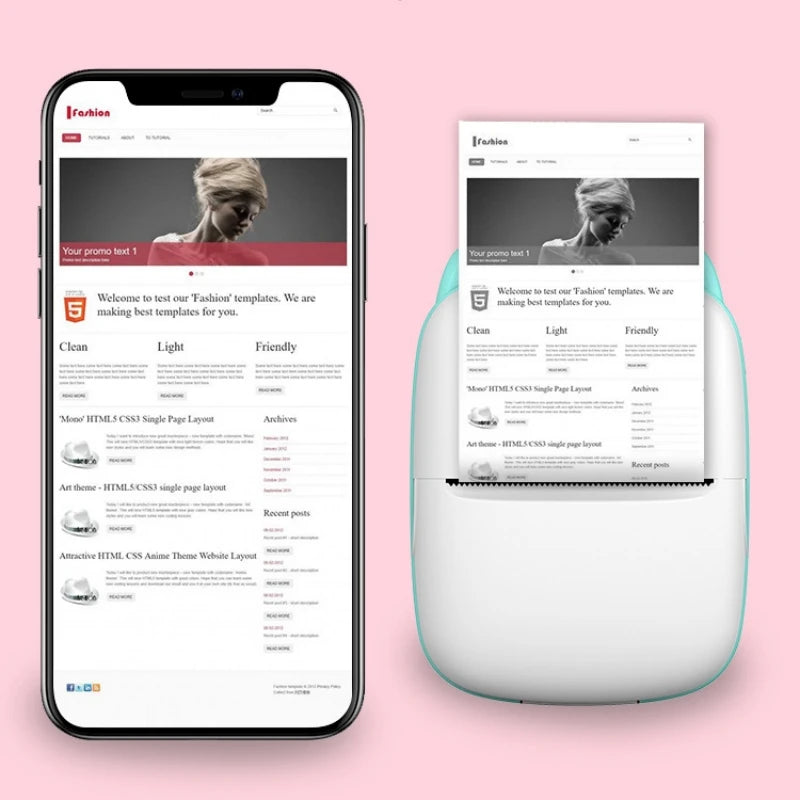 Mini Thermal Printer