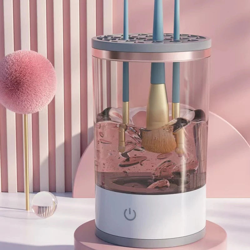 Auto Brush Cleaner Stand